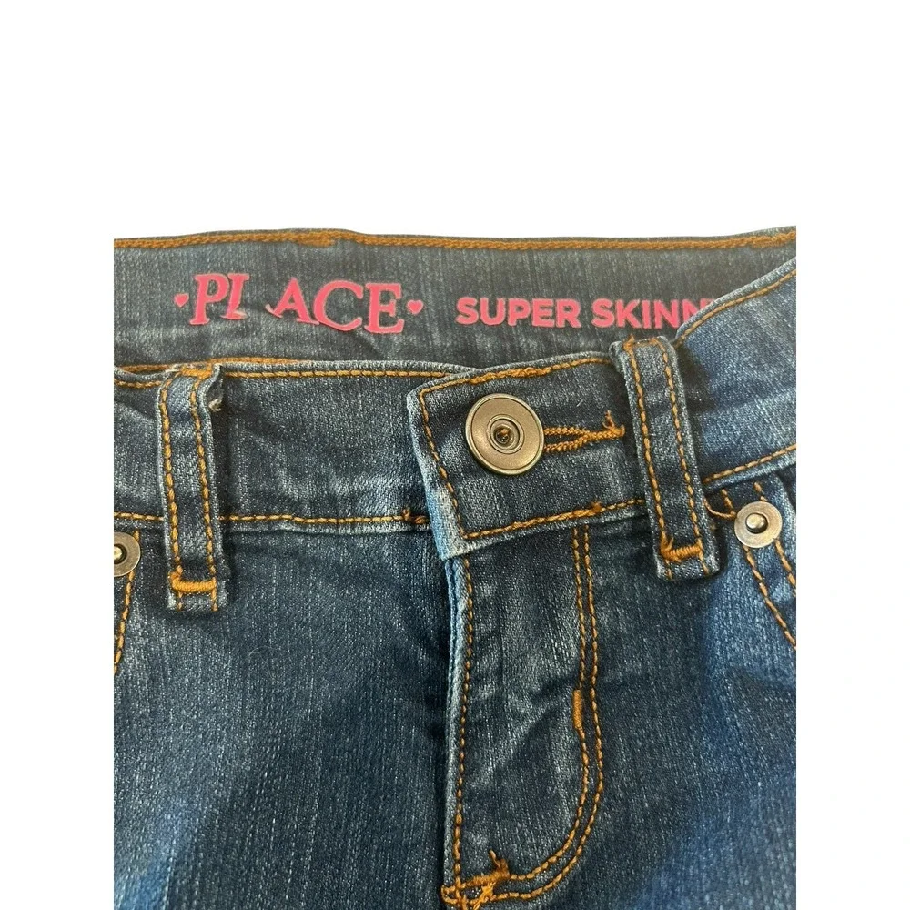 Lot Of Jeans Size 6 Children's Place And Wonder Nation‎ distressed Girls Denim
